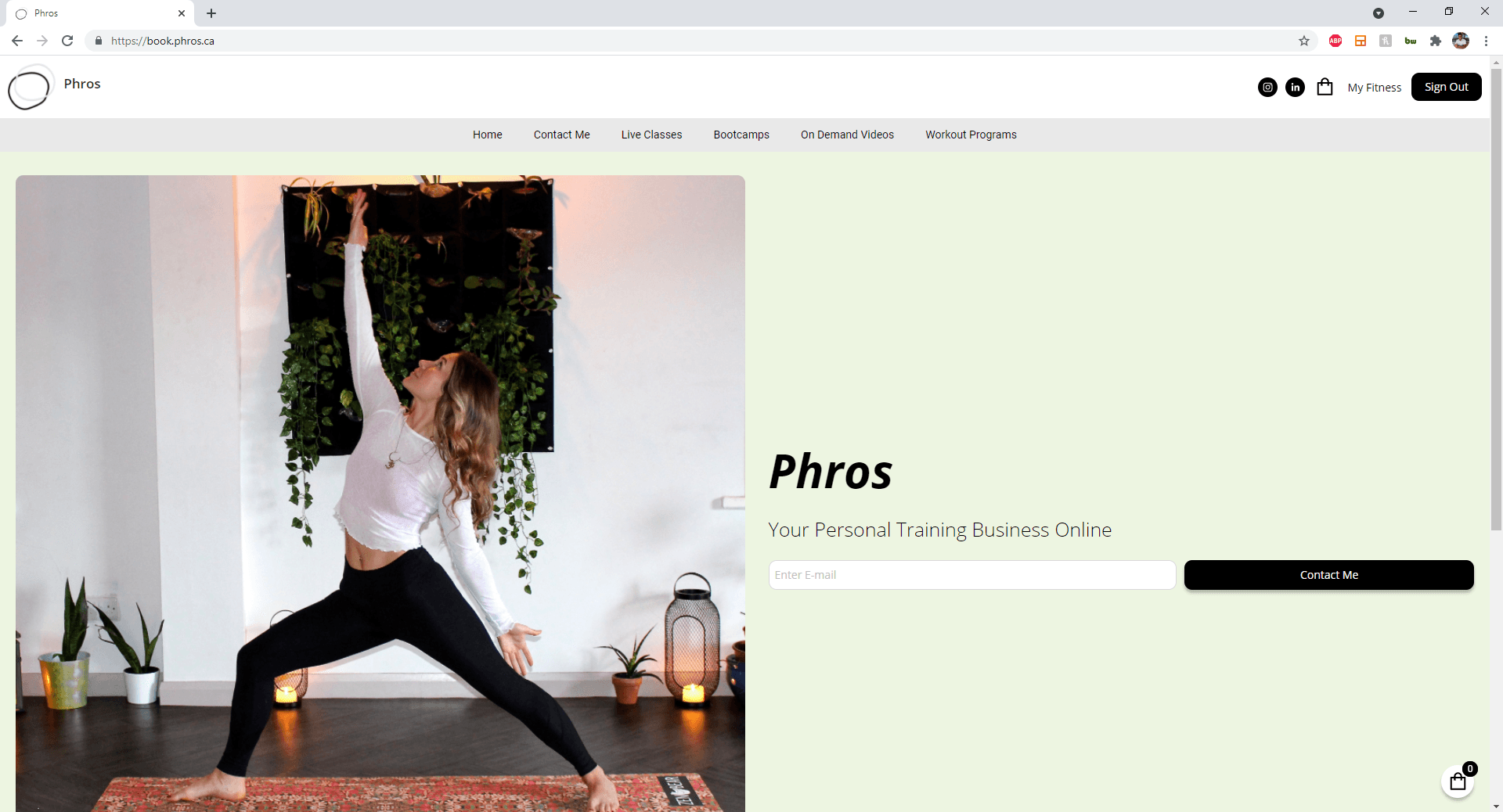 Phros Dashboard